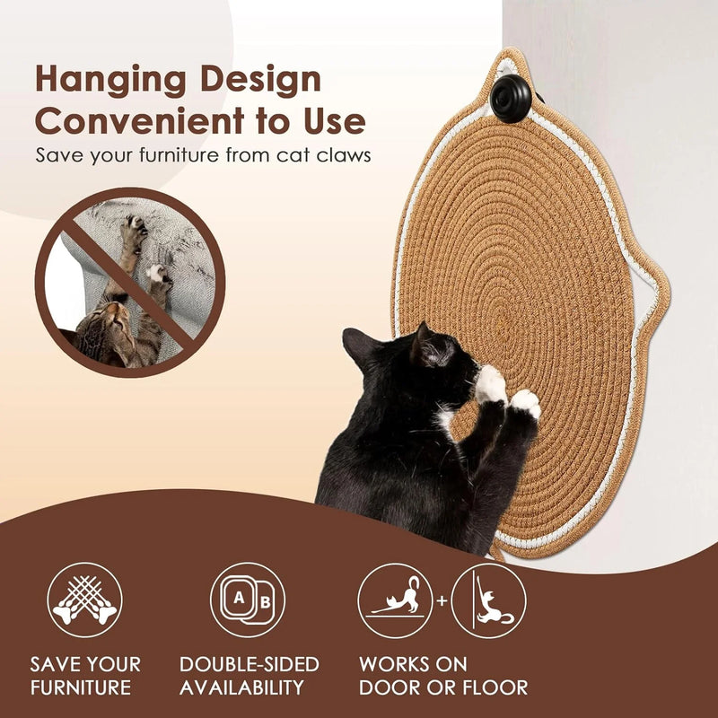 Cotton Rope Cat Scratching Mat Water Resistant