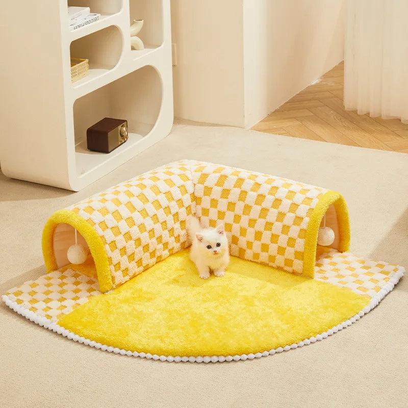 Fluffy Square Cat Tunnel