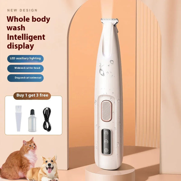 Waterproof Rechargeable Pet Shaver