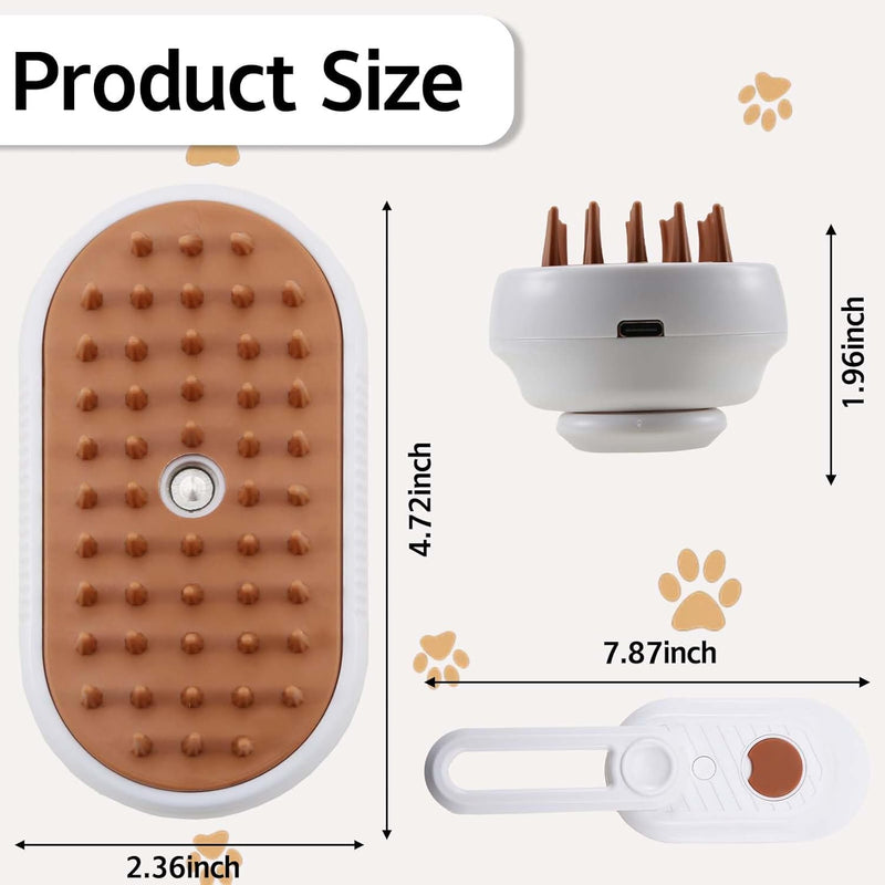 Professional Pet Steam Brush