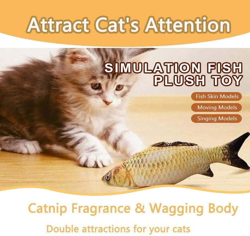 Dancing Fishy Interactive Cat Toy