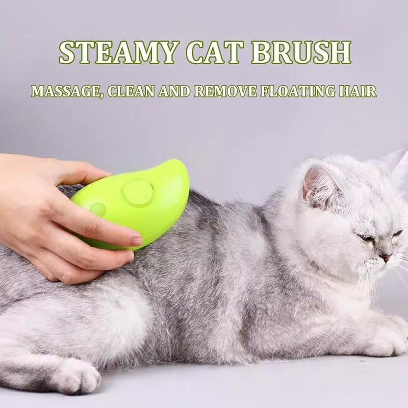 Steamy 3 in 1 Pet Hair Brush