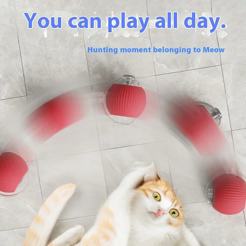 Rotating Smart Ball Cat Toy