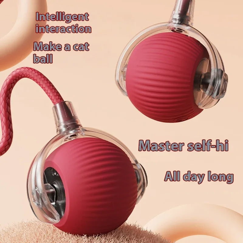 Rotating Smart Ball Cat Toy