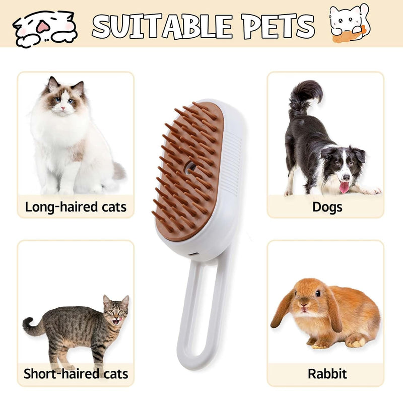 Professional Pet Steam Brush