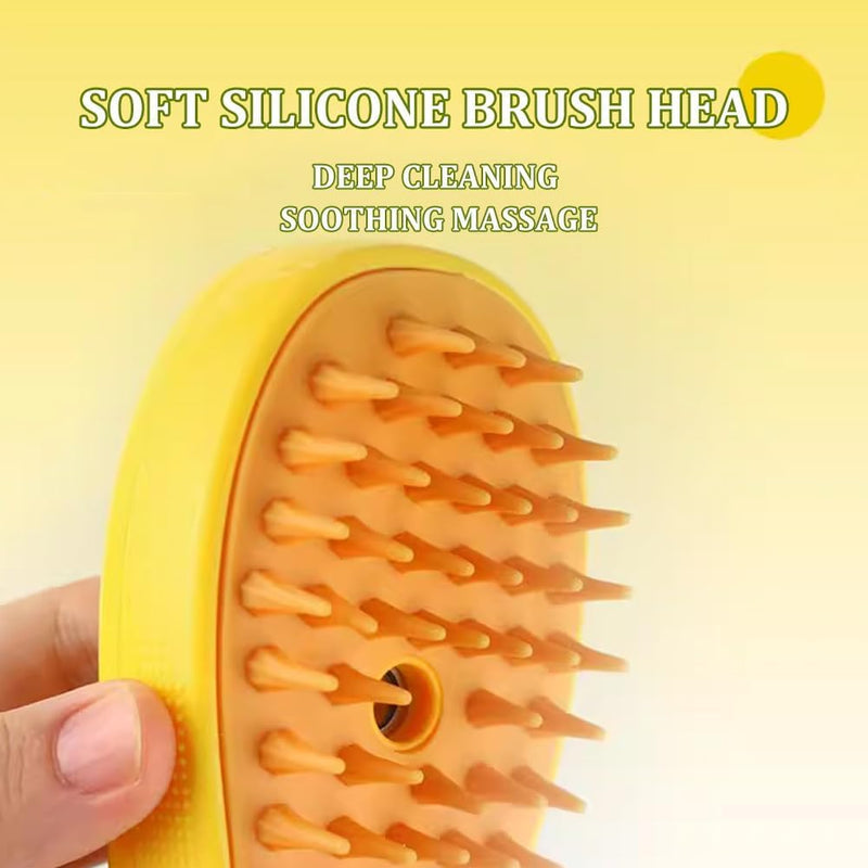 Steamy 3 in 1 Pet Hair Brush