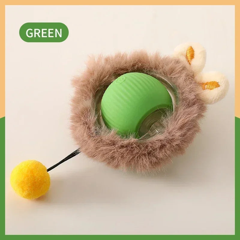 Rotating Smart Ball Cat Toy